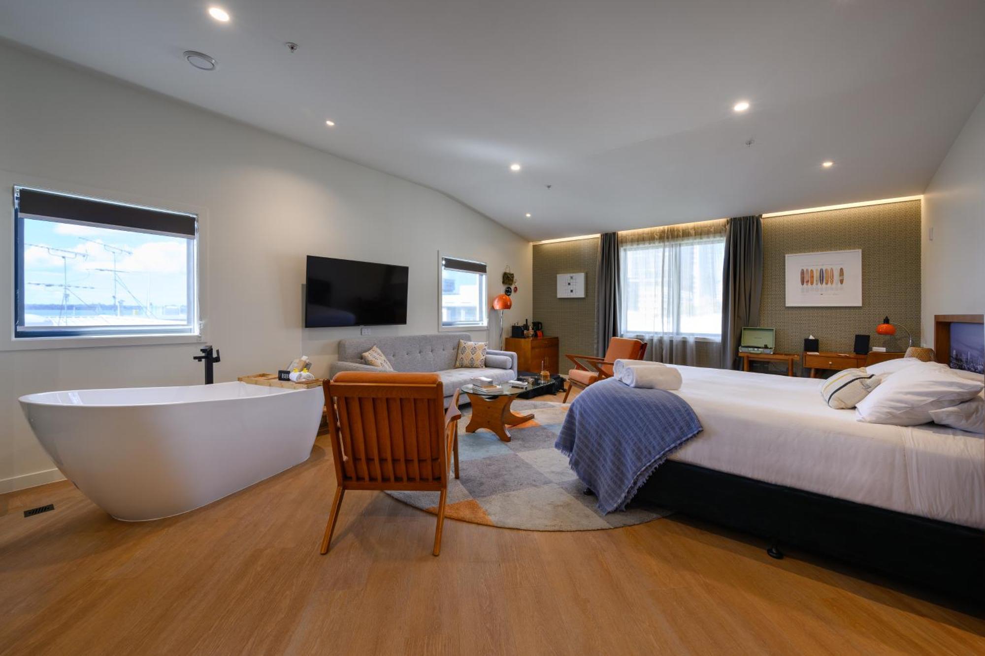 Ohtel Auckland Hotel Bagian luar foto A suite at the hotel