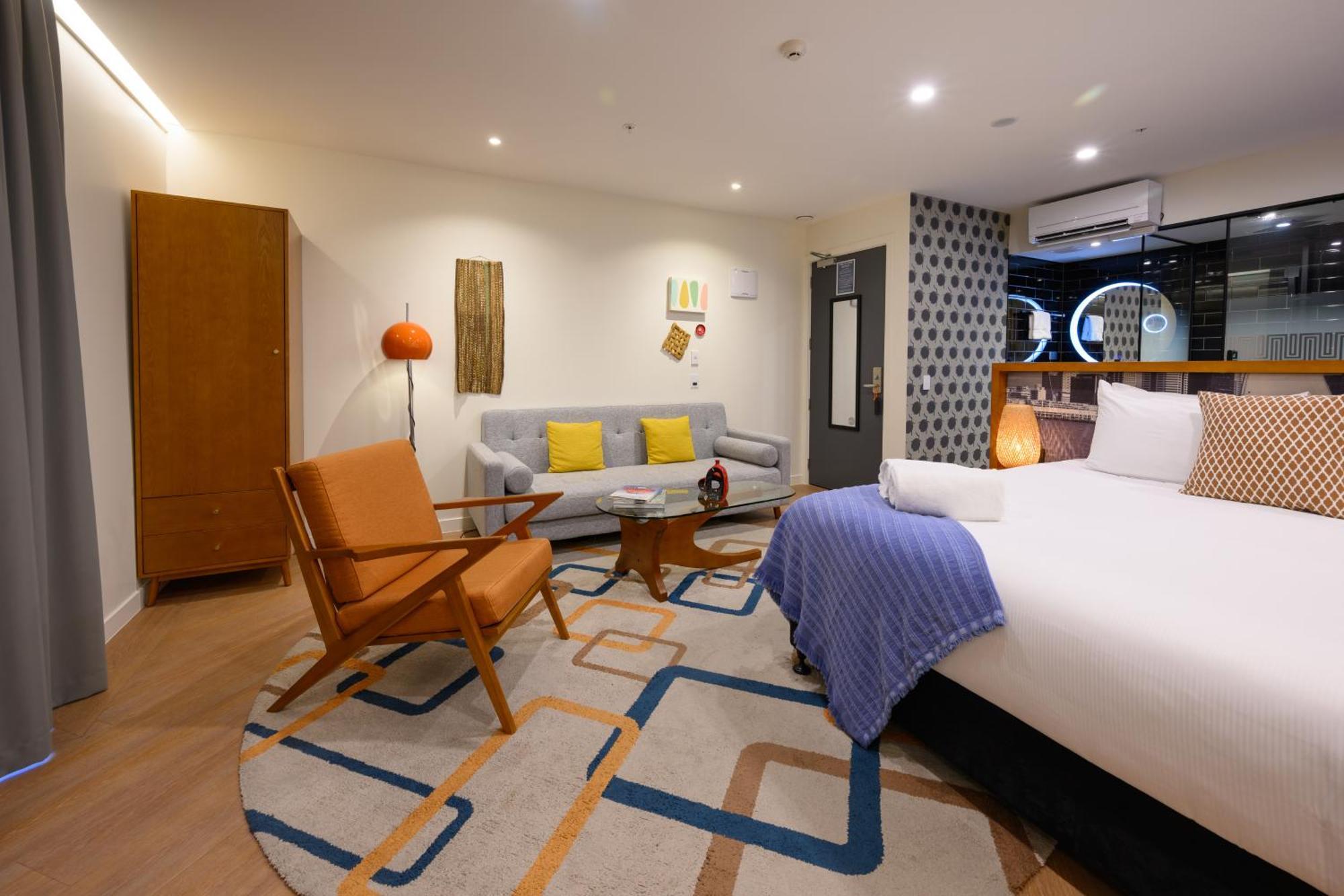 Ohtel Auckland Hotel Ruang foto A room at the hotel