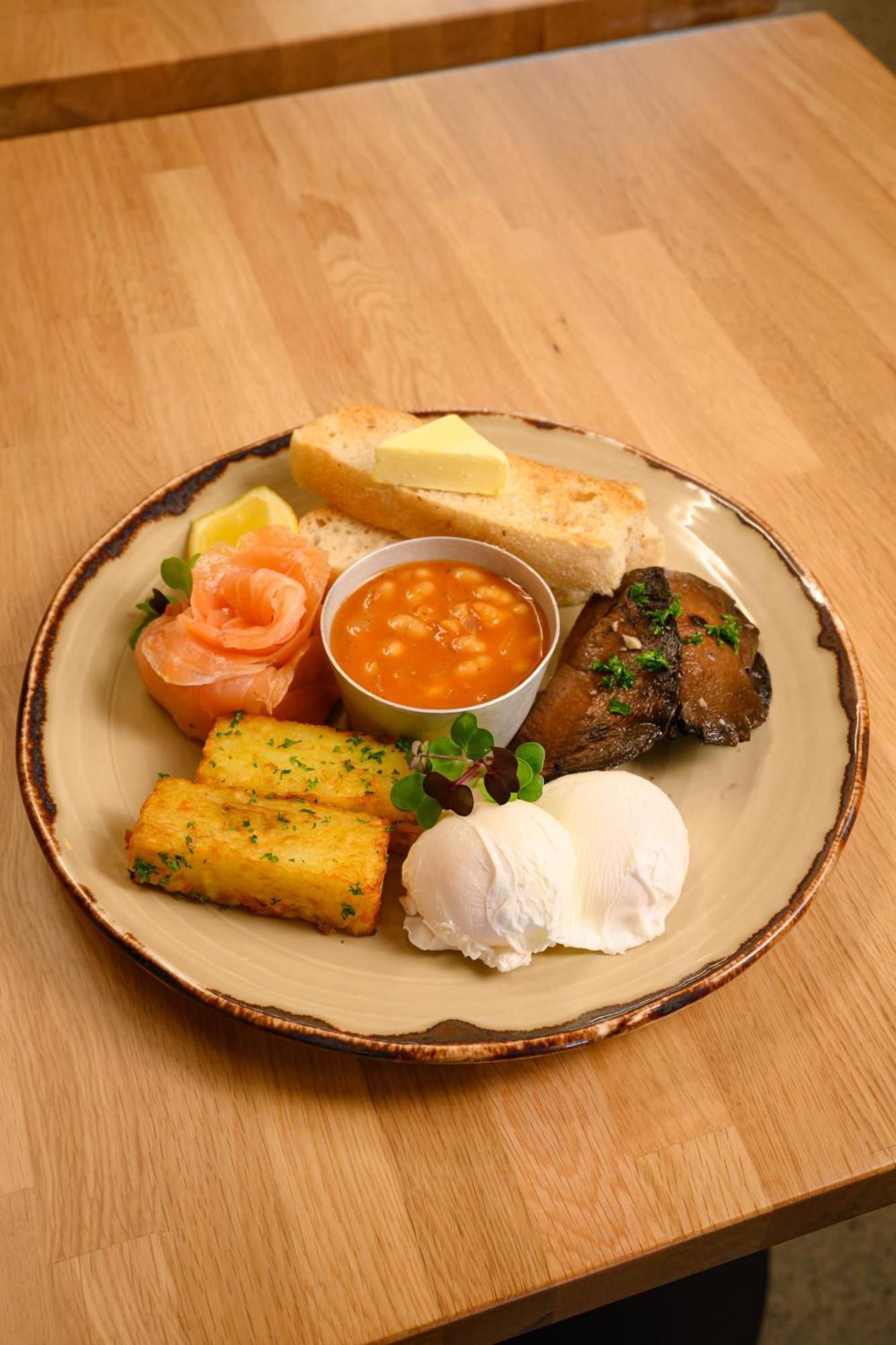 Ohtel Auckland Hotel Bagian luar foto A vegetarian breakfast